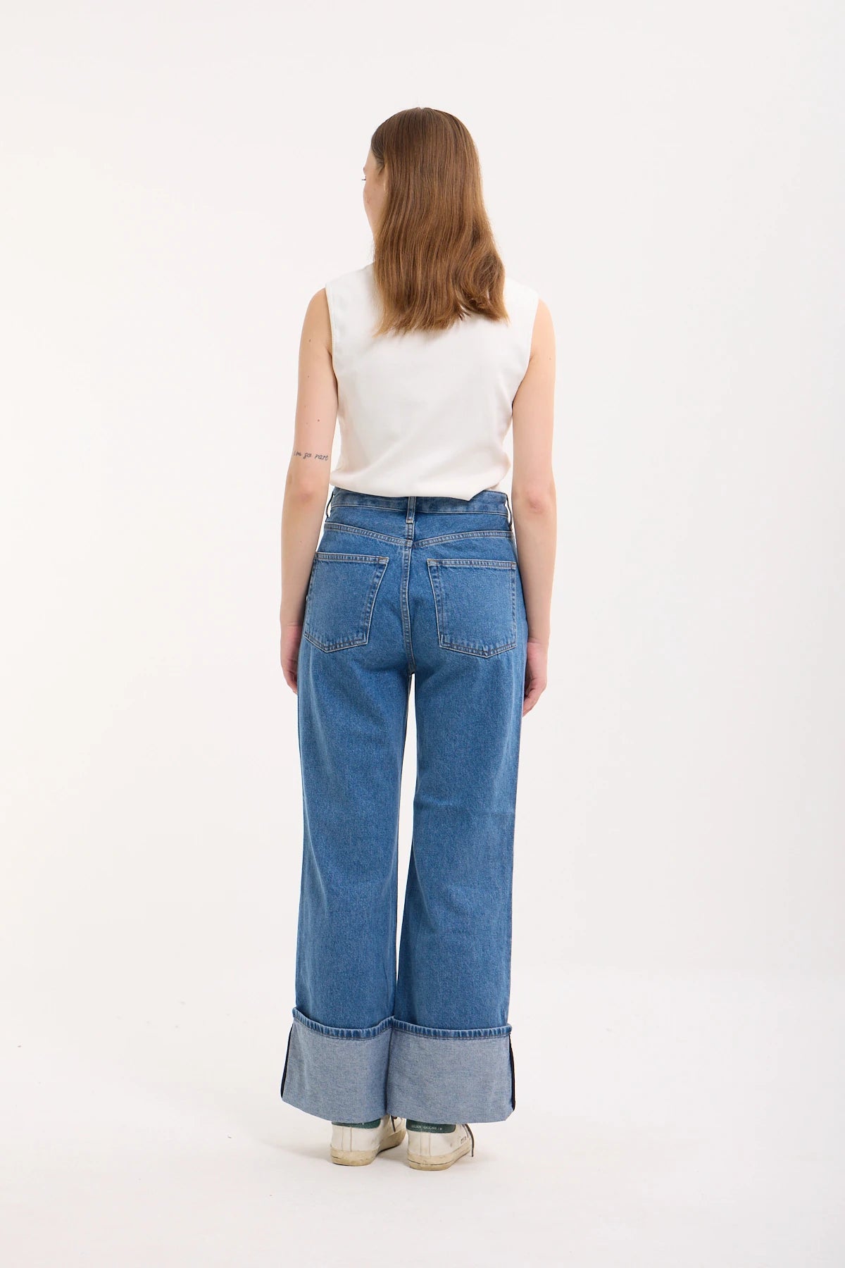 Turn-Up Jeans