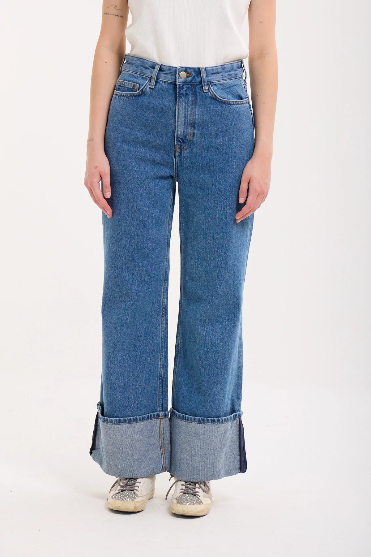 Turn-Up Jeans