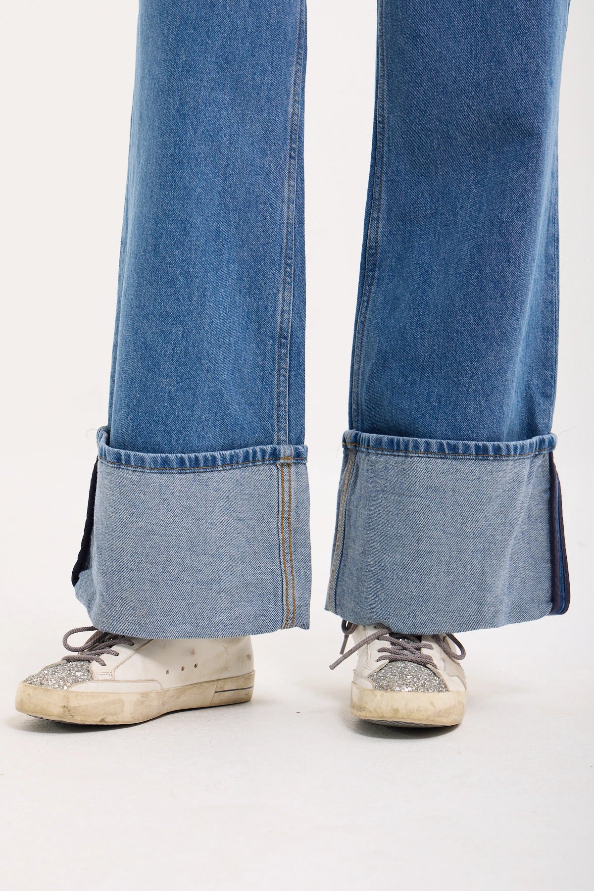 Turn-Up Jeans
