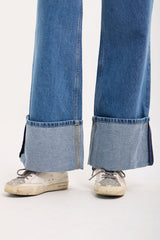 Turn-Up Jeans
