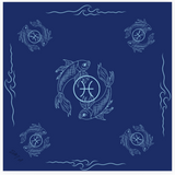 Polysilk Satin-Halstuch „Horoskop-Edition“