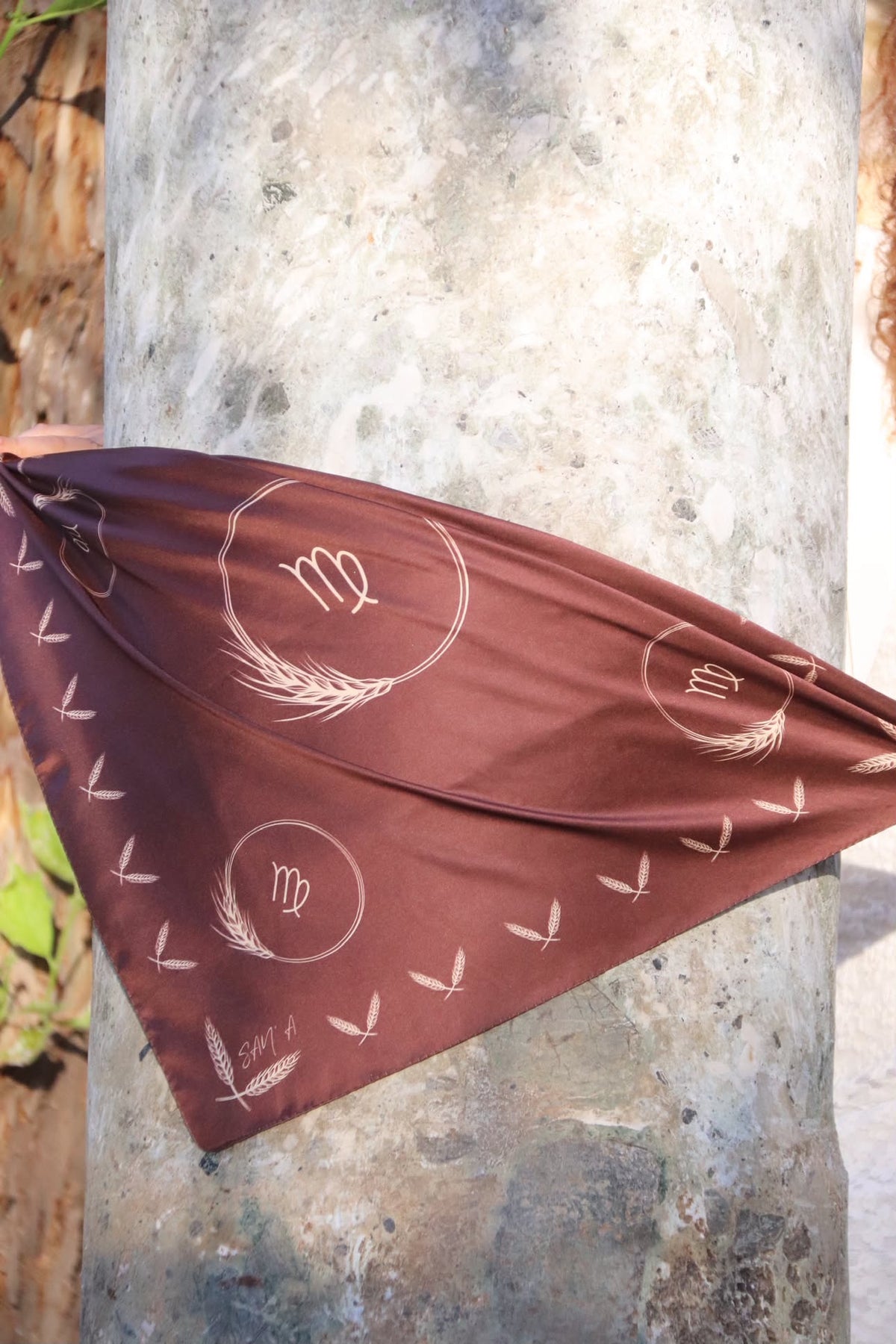 Polysilk Satin-Halstuch „Horoskop-Edition“