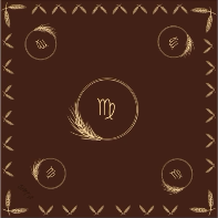 Polysilk Satin-Halstuch „Horoskop-Edition“
