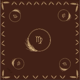 Polysilk Satin-Halstuch „Horoskop-Edition“