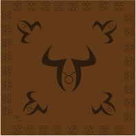 Polysilk Satin-Halstuch „Horoskop-Edition“