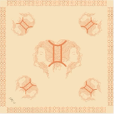 Polysilk Satin-Halstuch „Horoskop-Edition“