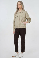 Kurzjacke mit Brusttaschen