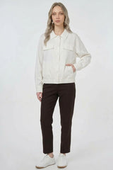 Kurzjacke mit Brusttaschen