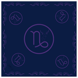 Polysilk Satin-Halstuch „Horoskop-Edition“