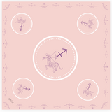 Polysilk Satin-Halstuch „Horoskop-Edition“