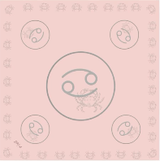 Polysilk Satin-Halstuch „Horoskop-Edition“