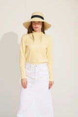 Long-sleeved top made from 100% cotton