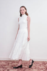 Premium maxi crash skirt made of light voile fabric