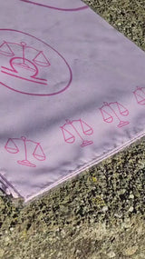 Polysilk Satin-Halstuch „Horoskop-Edition“