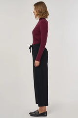 Casual Stoffhose im Relaxed Fit mit Kordelzug